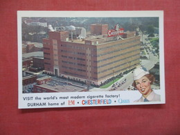 Chesterfield Cigarette Factory North Carolina > Durham      Ref 4085 - Durham