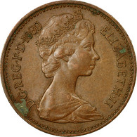 Monnaie, Grande-Bretagne, Elizabeth II, New Penny, 1980, TB, Bronze, KM:915 - 1 Penny & 1 New Penny