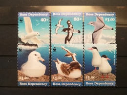 FRANCOBOLLI STAMPS ANTARTIDE DIPENDENZA ROSS DEPENDENCY 1998 MNH** NUOVI SERIE COMPLETA COMPLETE UCCELLI BIRDS SEA - Unused Stamps