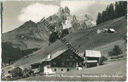 Filzmoos - Retteneggut Gegen Bischofsmütze - Foto-Ansichtskarte - Verlag P. Ledermann Wien - Filzmoos