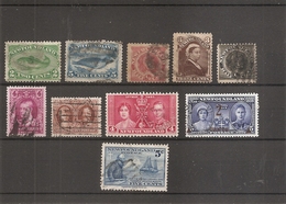 Terre - Neuve ( Lot De Timbres Divers Différents Oblitérés) - Altri & Non Classificati