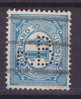 Delcampe - Netherlands Perfin Perforé Lochung 'D.B.' (DB 2) J. H. De Bussy, Reclame- En Advententie-kantoor, Amsterdam - Perforés