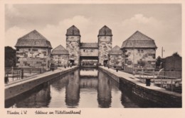 MINDEN - SCHLEUSE AM MITTELELLANDKANAL - Minden