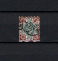 N° 112 TIMBRE GRANDE-BRETAGNE OBLITERE  DE 1902      Cote : 20 € - Used Stamps