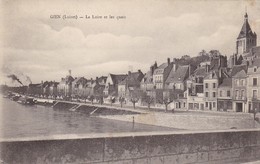 GIEN - La Loire Et Les Quais - Gien