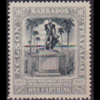 BARBADOS 1907 - Scott# 110 Nelson 1f LH - Barbados (1966-...)