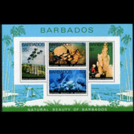 BARBADOS 1977 - Scott# 458A S/S Scenery MNH - Barbados (1966-...)