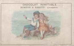 CHROMO CHICOREE A LA MENAGERE DUROYON & RAMETTE CAMBRAI  SUR LE BORD DE MER - Duroyon & Ramette