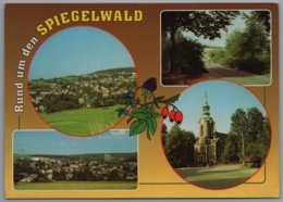 Grünhain Beierfeld - Mehrbildkarte 2   Rund Um Den Spiegelwald Mit Bernsbach - Grünhain