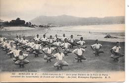 HENDAYE ( 64 ) - Petits Garçons De L'Asile Pour Enfants De La Ville De Paris - Gymnastik