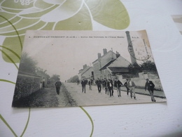 CPA 77 Seine Et Marne Fontenay Trésigny Sortie Des Ouvriers De L'Usine Hardy - Fontenay Tresigny