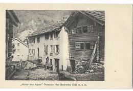 OSSASCO Val Bedretto: Hotel Des Alpes ~1910 - Bedretto