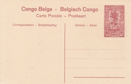 Congo Belge Entier Postal Illustré Basoko - Enteros Postales