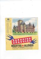 Buvard Biscottes Gregoire  Chateau De La Rochefoucauld 16 - Biscottes