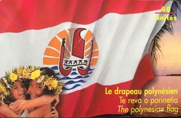 POLYNESIE FRANCAISE  -  PhoneCard  - Drapeau Polynésien  -  60 Unités  -  PF 73 - Polynésie Française