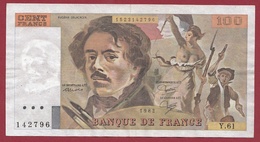 100 Francs "Delacroix" --1982-----TTB---ALPH.Y.61 - 100 F 1978-1995 ''Delacroix''