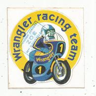 Autocollant , Moto , WRANGLER RACING TEAM , Confection Juniors ZOE - Stickers