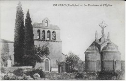 Payzac - Le Tombeau Et L'église - Autres & Non Classés