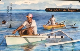 POLYNESIE FRANCAISE  -  PhoneCard  -  La Pêche De Lagon  -  60 Unités  -  PF  84 - Polynésie Française