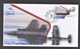 ISRAEL 2019 FDC Fighter Jets In The Israeli Air Force - Airplanes