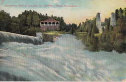 Chutes Montmorency Falls - Written In 1912 To Ste Croix Lotbinière Québec - 2 Scans - Cataratas De Montmorency