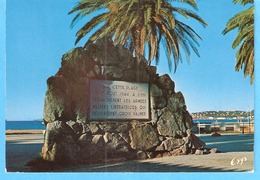 La Croix-Valmer (Cogolin-Var)-Monument Du Débarquement Du 15 Août 1944-Guerre 1939-1945-cachet "Cavalaire Sur Mer 1980" - Cogolin