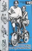 POLYNESIE FRANCAISE  -  PhoneCard  - Promenade à Vélo  -  30 Unités  -  PF 97 - Polynésie Française