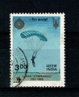 Ref 1361 - India 1986 - SG 1199  3r Fine Used Stamp Parachute Regiment - Cat £6+ - Oblitérés