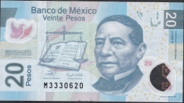 MEXICO  P122g   20 PESOS 23.4.2009    Serie K       VF NO P.h. ! - Mexique