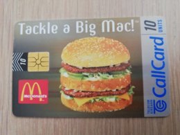 IRELAND /IERLANDE   CHIPCARD  10  UNITS     Big Mac! Mc Donalds      ** 2106** - Irlande