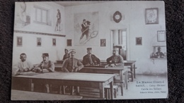 CPA RABAT MAROC CAMP GARNIER CERCLE DES SOLDATS  ANIMATION ED SCHMITT MAROC ILLUSTRE - Rabat