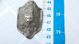 Argentina Argentine Police Badge Plate Shield OLD #12 - Police & Gendarmerie