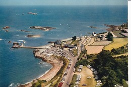 LA POINTE DE L'ARCOUEST - Vue Aérienne. L'Embarcadère Pour Les Iles De Bréhat - Ploubazlanec