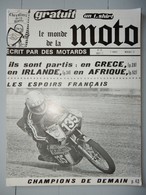 ANCIENNE REVUE N°38 AOUT 1977 LE MONDE DE LA MOTO - Moto