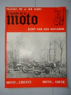 ANCIENNE REVUE N°78 FÉVRIER 1978 LE MONDE DE LA MOTO - Moto