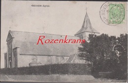 Reckem Rekkem Eglise 1912 Menen Menin West-Vlaanderen CPA - Menen