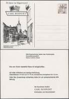 Privatganzsache Privatpostkarte Berlin PP 80/7 Zudruck Wareneingang - Privatpostkarten - Ungebraucht