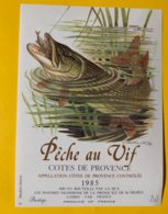 14260  - Pêche Au Vif Côtes De Provence 1985 - Poissons