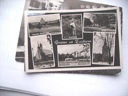 Nederland Holland Pays Bas Zuidlaren Met Geref Kerk En Zwembad - Zuidlaren