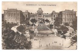 13 - MARSEILLE - Le Palais Longchamp - Sépia - Cinq Avenues, Chave, Blancarde, Chutes Lavies