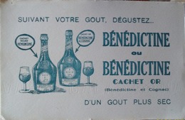 Buvard – BENEDICTINE – Cognac, Or, Fécamp - Liqueur & Bière