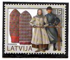 Latvia 2004 . Mittens, Costumes. 1v: 15 . Michel # 623 - Lettland