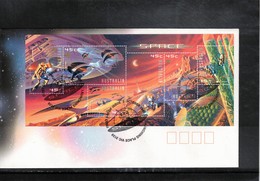 Australia 2000 Space / Raumfahrt Block FDC - Ozeanien