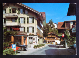 Switzerland, Circulated Postcard To U.K., « WILDERSWIL, Dorfstrasse », 1987 - Wilderswil