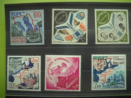 1197 MONACO 14 Timbres NEUFS 509*.510*.511*.512*.513*.553**.554**.555**.556**.574**.575**.1481**.1589**.1590**. Côte 35 - Ungebraucht