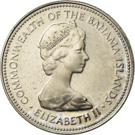 Monnaie, Bahamas, Elizabeth II, 25 Cents, 1973, Franklin Mint, U.S.A., SUP - Bahamas