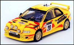 Subaru Impreza WRC - Prodrive - M. Hirvonen/J. Lehtinen - RAC 2002 #28 - Troféu - Trofeu