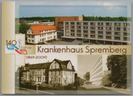 Spremberg - 140 Jahre Krankenhaus Spremberg   Limitierte Jubiläums Ansichtskarte - Spremberg
