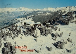 NENDAZ TRACOUET Haute-Nendaz La Station Supérieure Du Télécabine Du Tracouet - Nendaz