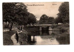 KÖNIGS WUSTERHAUSEN. BRÜCKE. - Wusterhausen